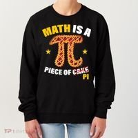 Math is a piece of pi Humor Women's Sweatshirt thumb 0