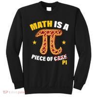 Math is a piece of pi Humor Sweatshirt thumb 0