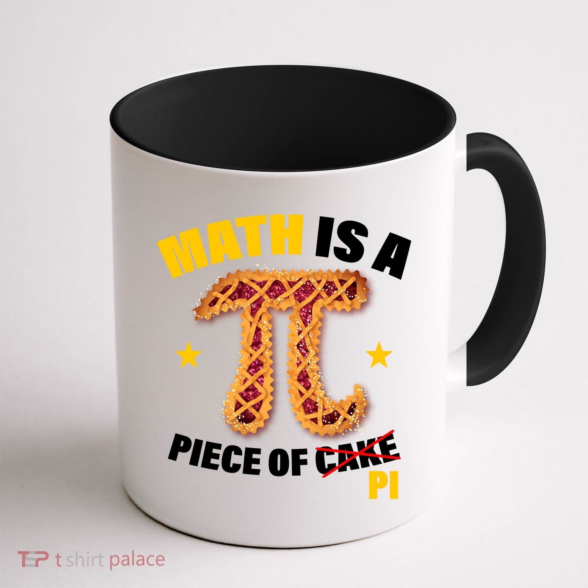 Math is a piece of pi Humor Coffee Mug