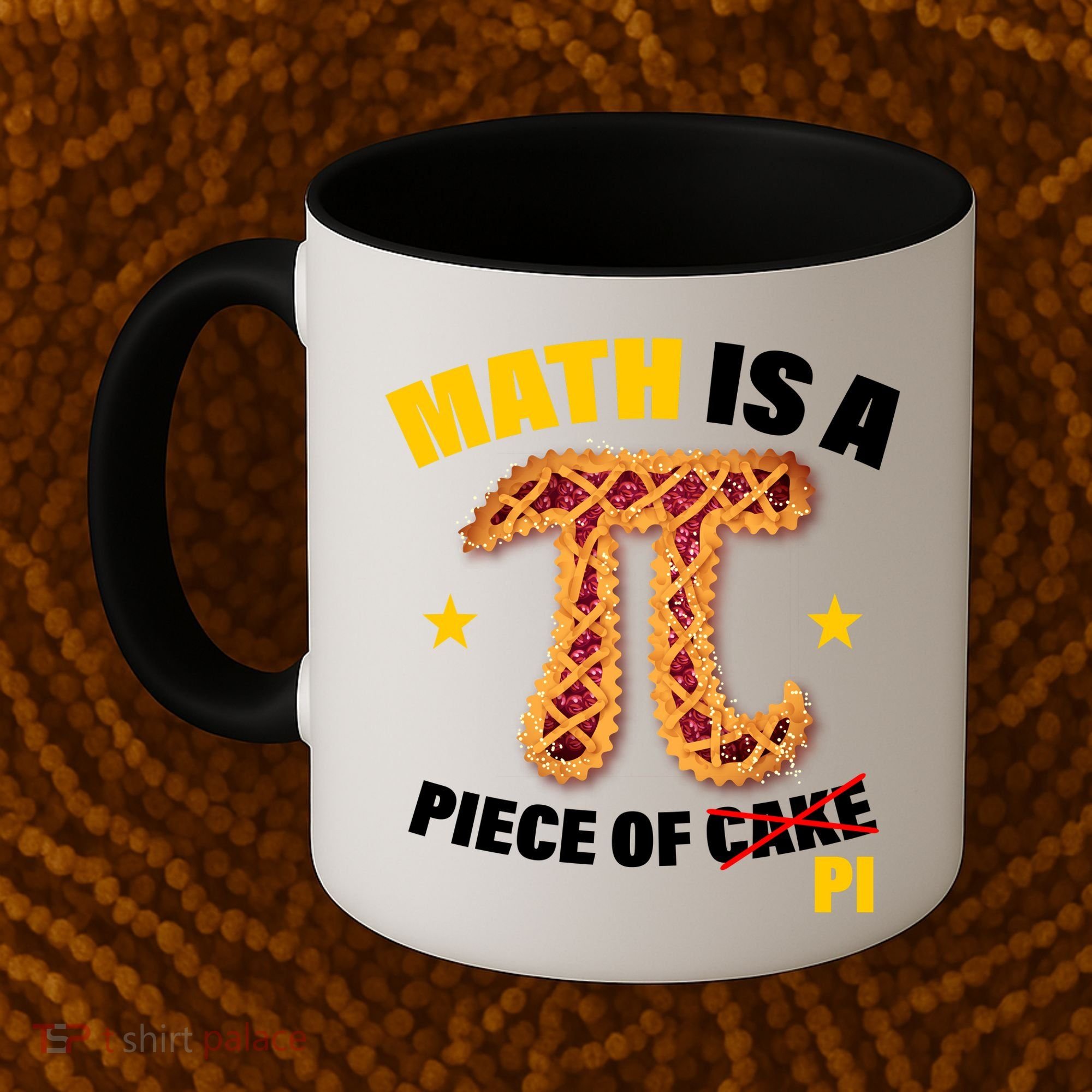 Math is a piece of pi Humor Coffee Mug