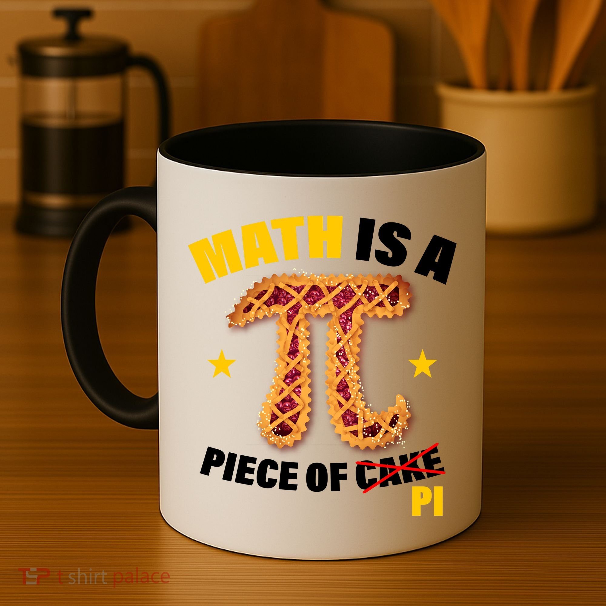 Math is a piece of pi Humor Coffee Mug