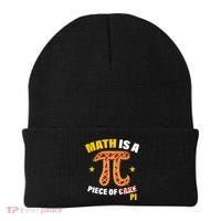 Math is a piece of pi Humor Beanie thumb 0