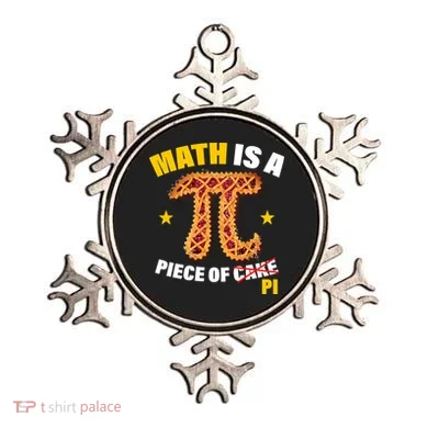 Math is a piece of pi Humor Ornament