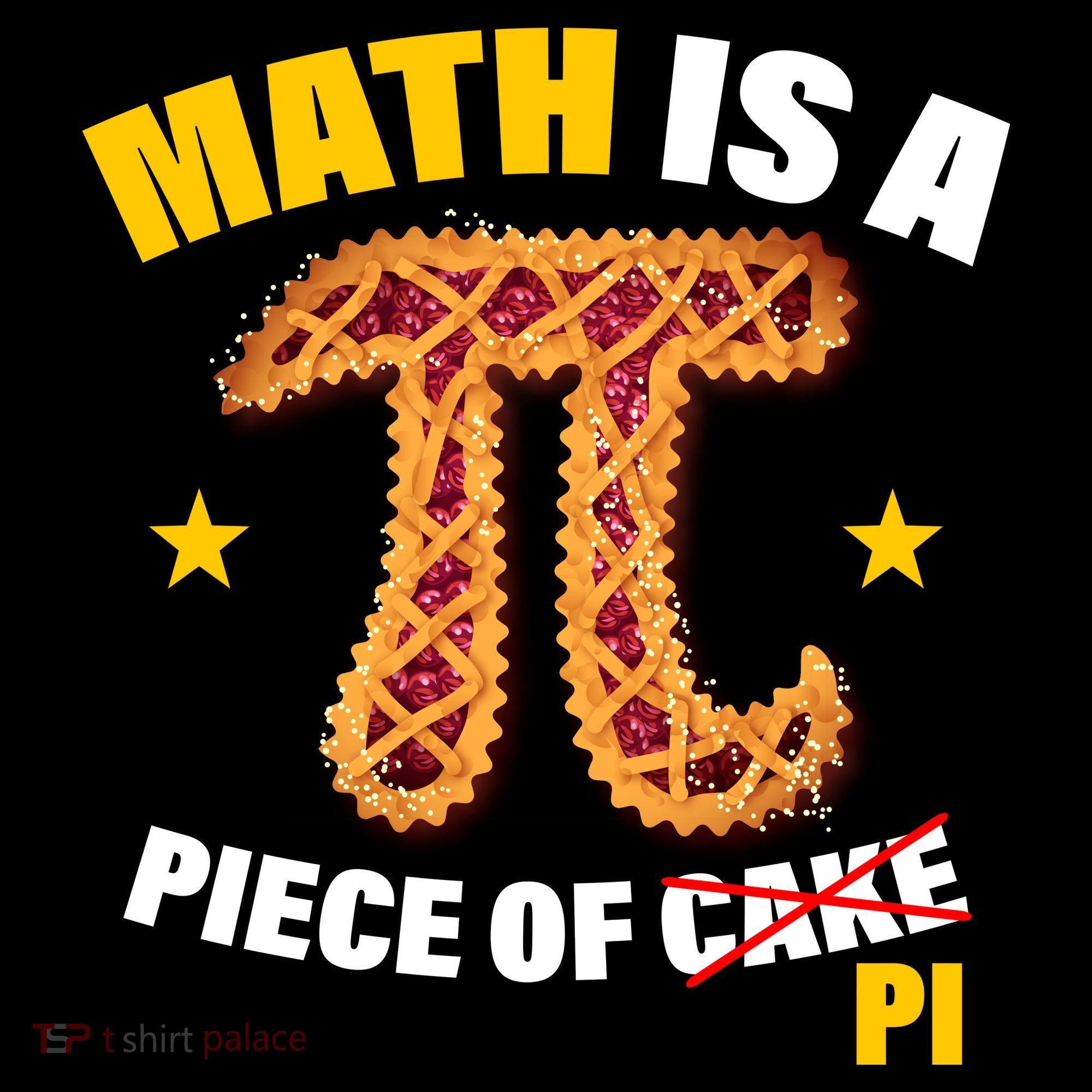 Math is a piece of pi Humor Ornament
