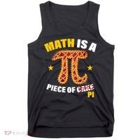 Math is a piece of pi Humor Tank Top thumb 0