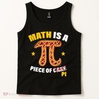 Math is a piece of pi Humor Tank Top thumb 2
