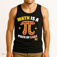 Math is a piece of pi Humor Tank Top thumb 3