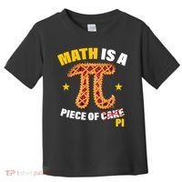 Math is a piece of pi Humor Toddler T-Shirt thumb 0