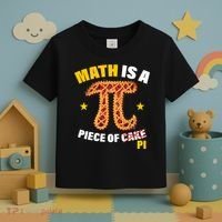 Math is a piece of pi Humor Toddler T-Shirt thumb 3