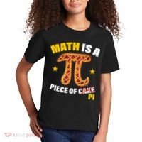 Math is a piece of pi Humor Kids T-Shirt thumb 2