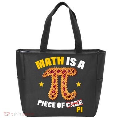Math is a piece of pi Humor Tote Bag