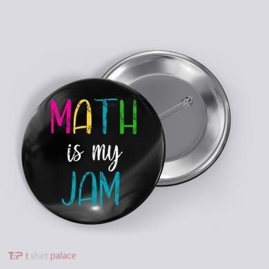 Math Is My Jam Button