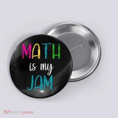 Math Is My Jam Button