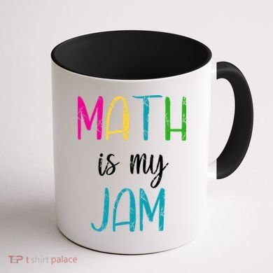 Math Is My Jam Coffee Mug back