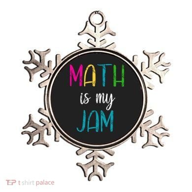 Math Is My Jam Ornament