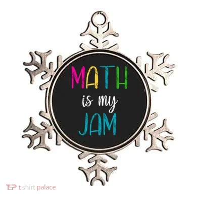 Math Is My Jam Ornament