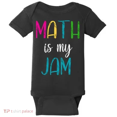 Math Is My Jam Baby Bodysuit