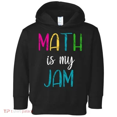 Math Is My Jam Toddler Hoodie