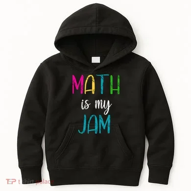 Math Is My Jam Kids Hoodie