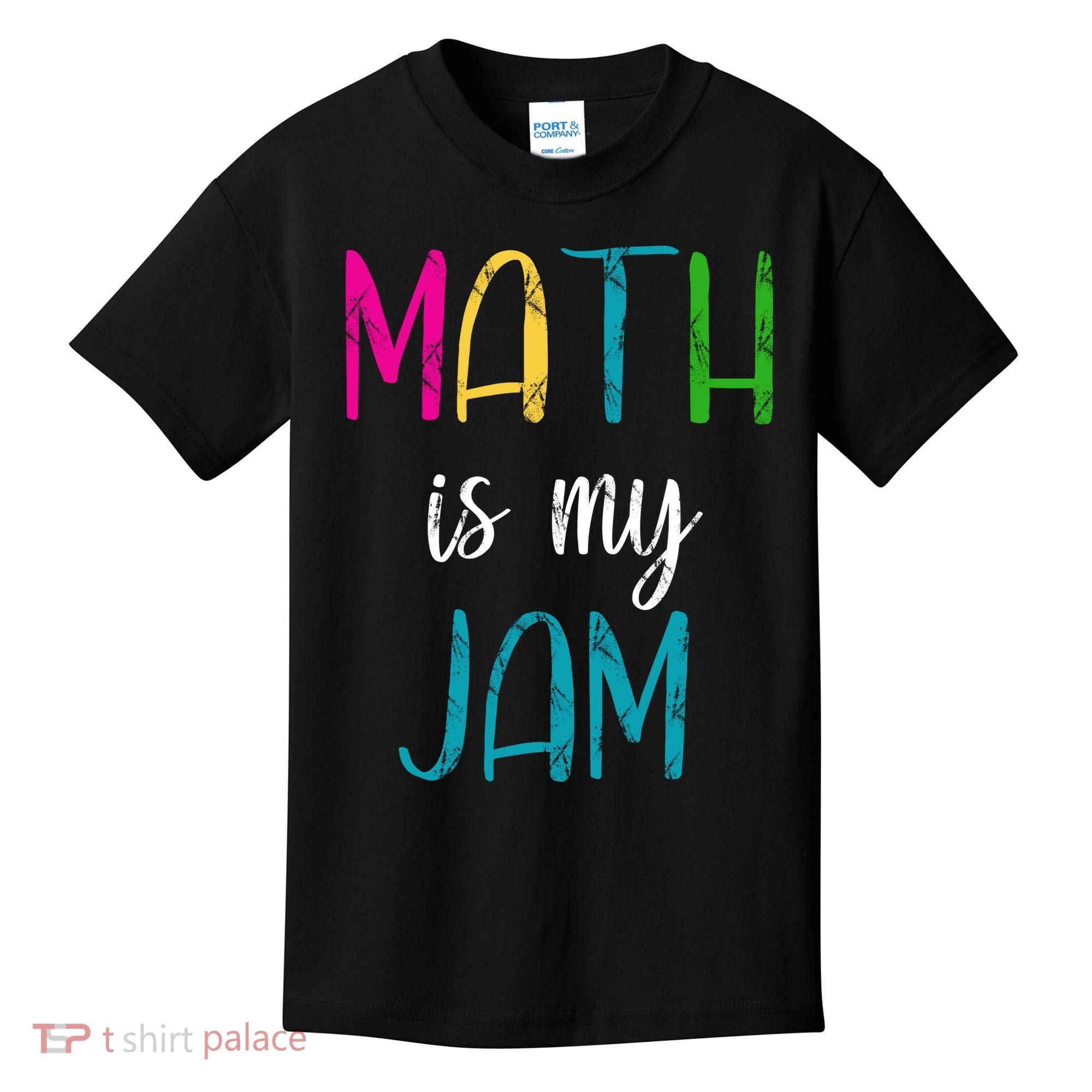 Math Is My Jam Kids T-Shirt