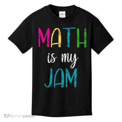 Math Is My Jam Kids T-Shirt