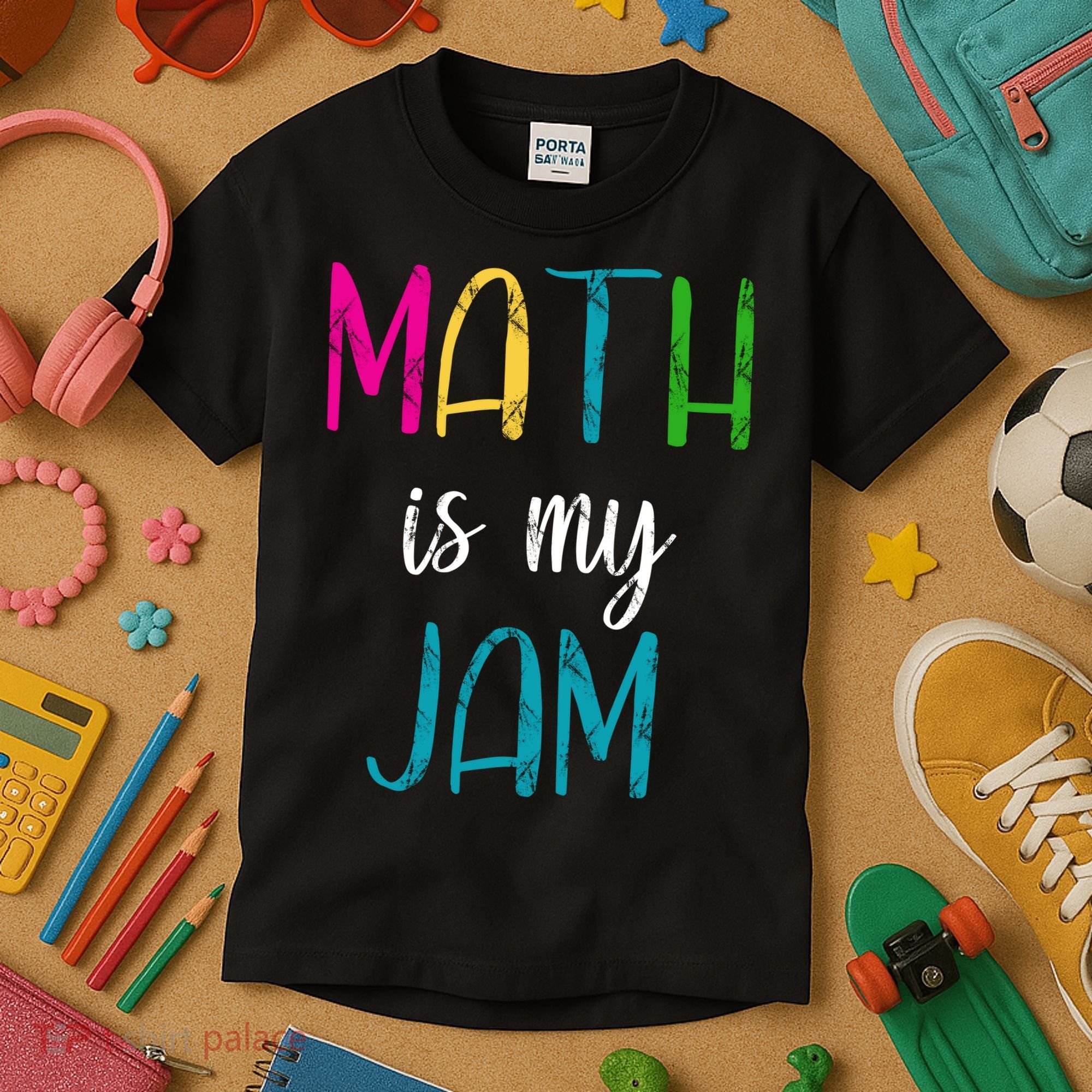 Math Is My Jam Kids T-Shirt