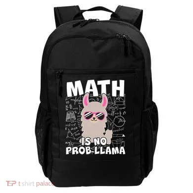 Math Is No Prob-llama Backpack