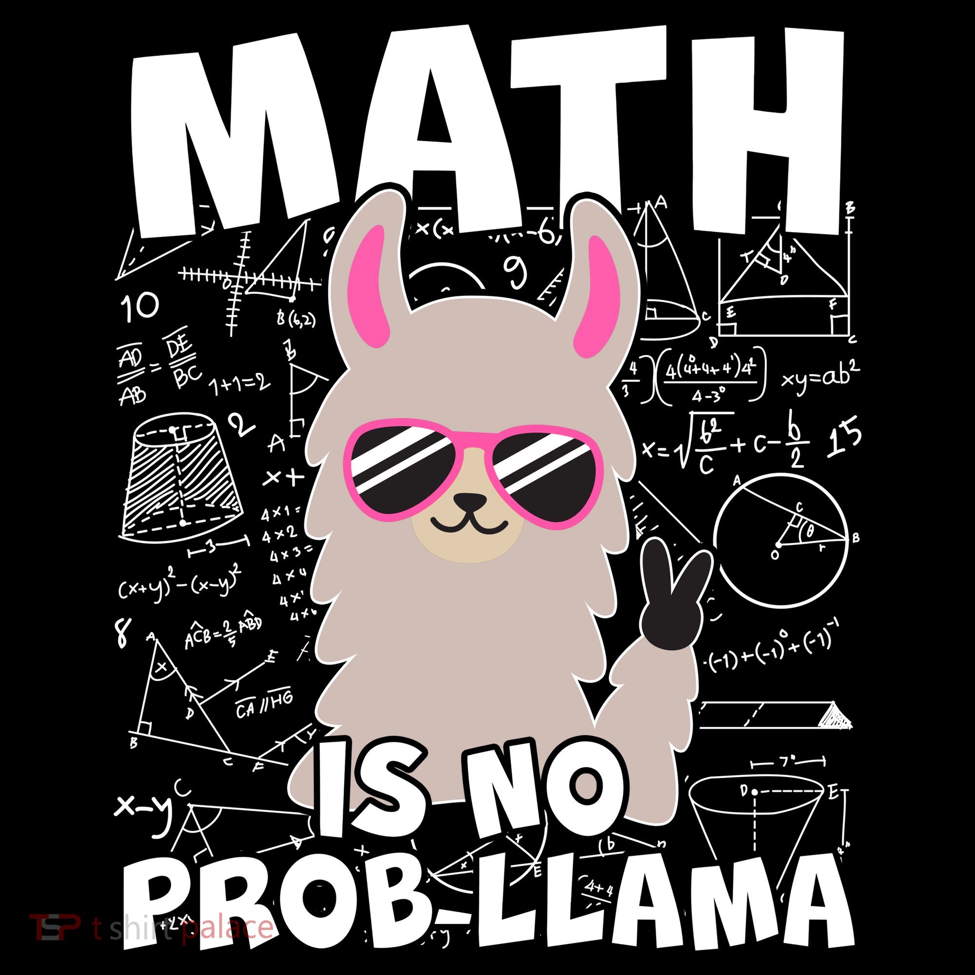 Math Is No Prob-llama Backpack