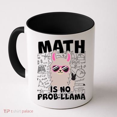 Math Is No Prob-llama Coffee Mug