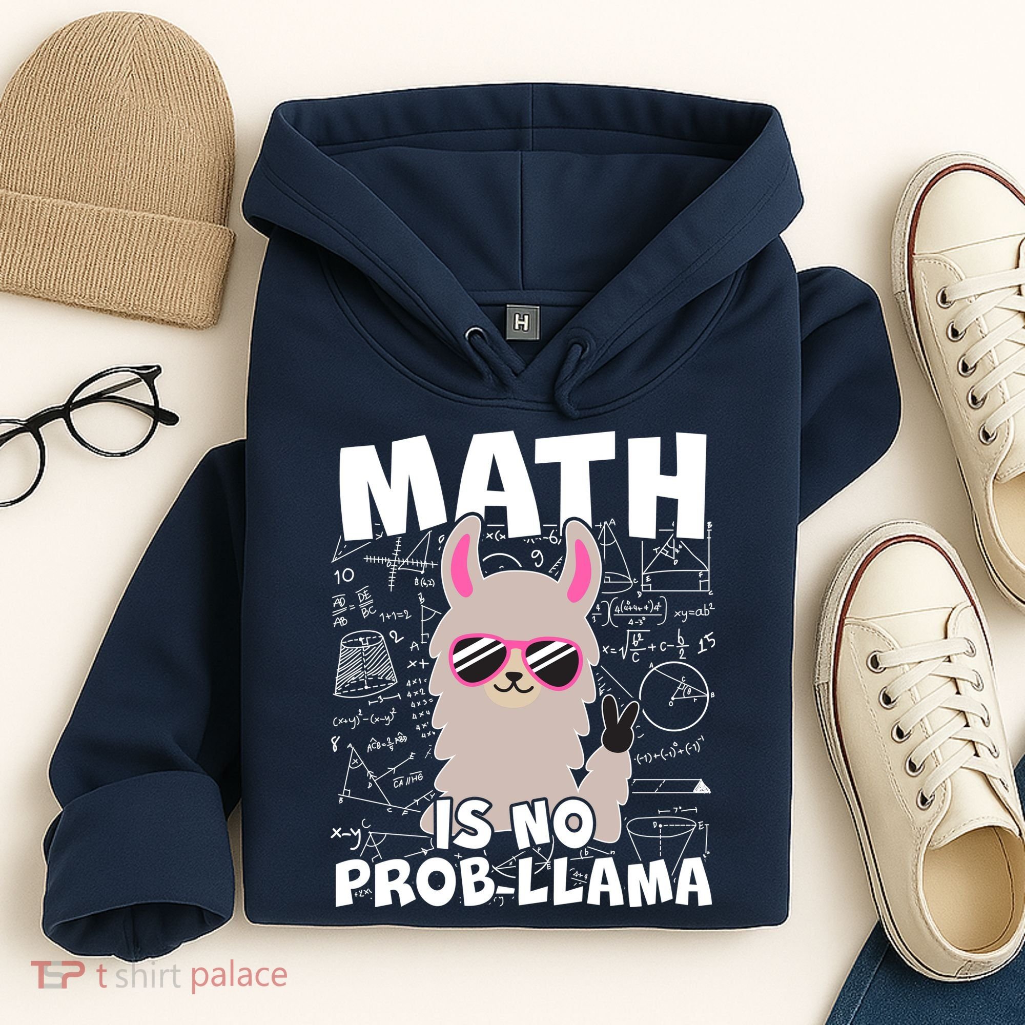 Math Is No Prob-llama Hoodie