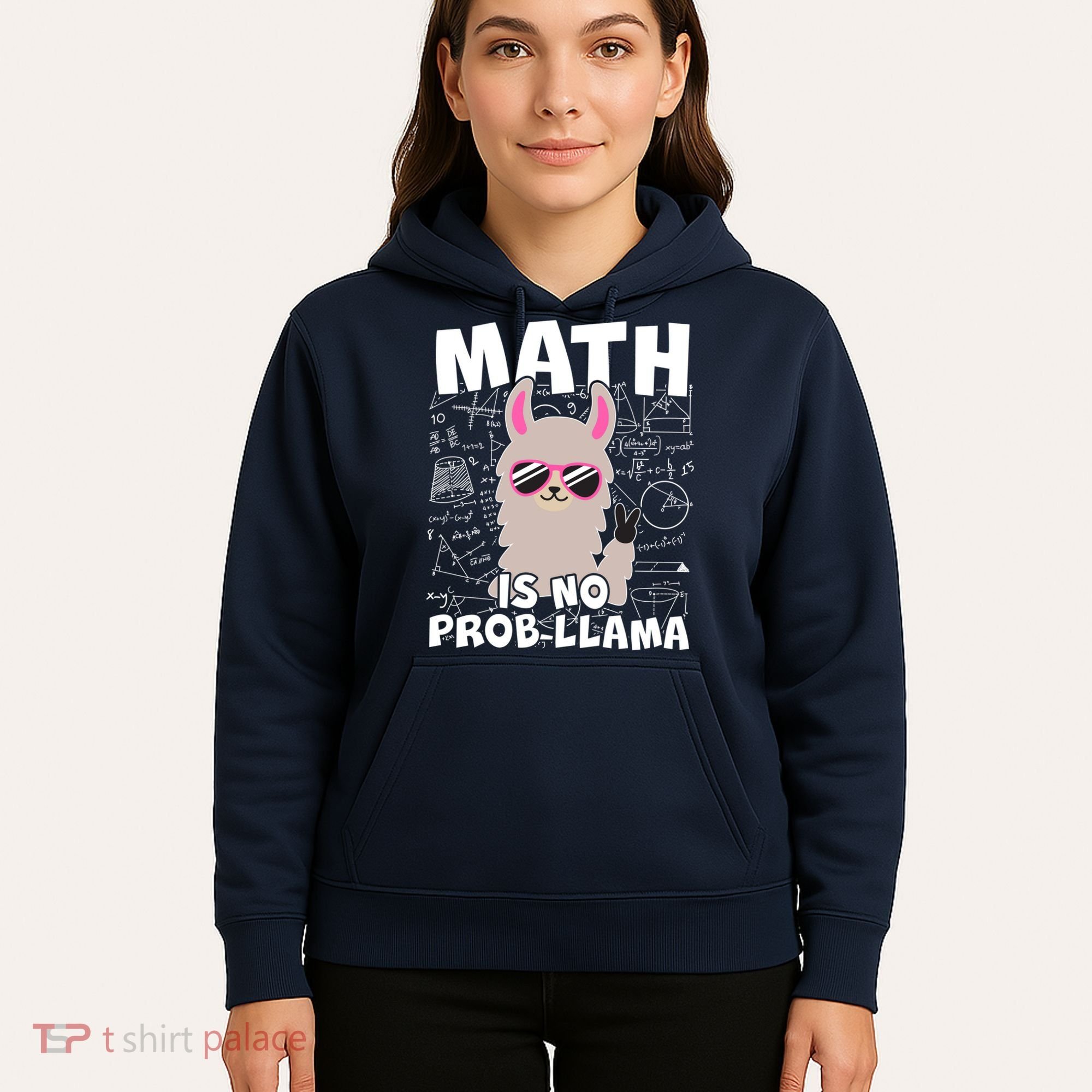 Math Is No Prob-llama Hoodie