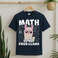 Math Is No Prob-llama T-Shirt thumb 2