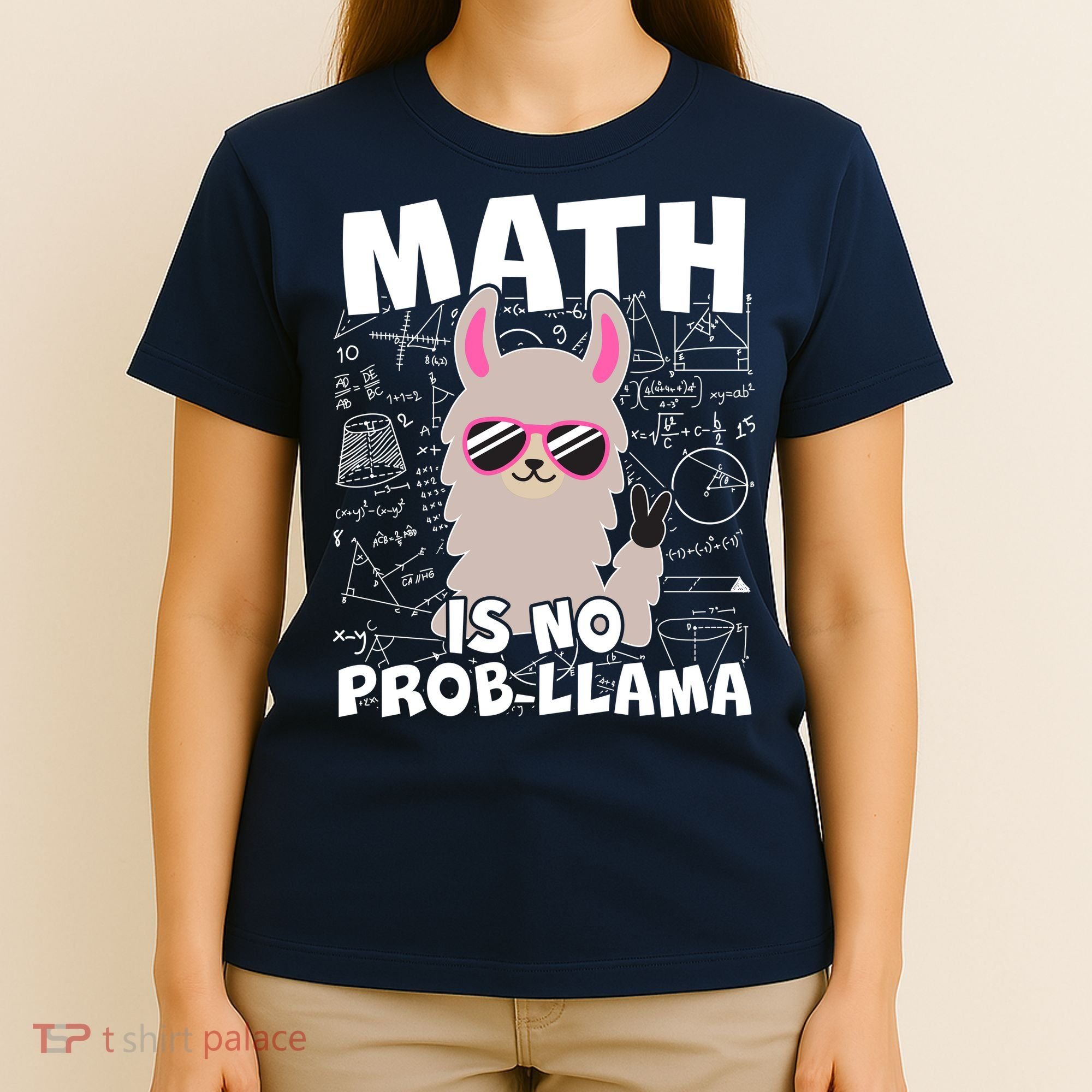 Math Is No Prob-llama T-Shirt