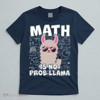 Math Is No Prob-llama T-Shirt thumb 5