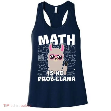 Math Is No Prob-llama Women's Tank Top