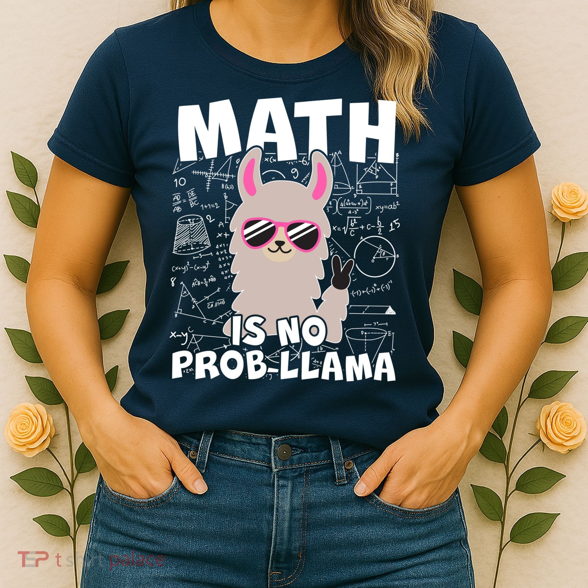 Math Is No Prob-llama Women's T-Shirt