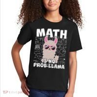Math Is No Prob-llama Kids T-Shirt thumb 2
