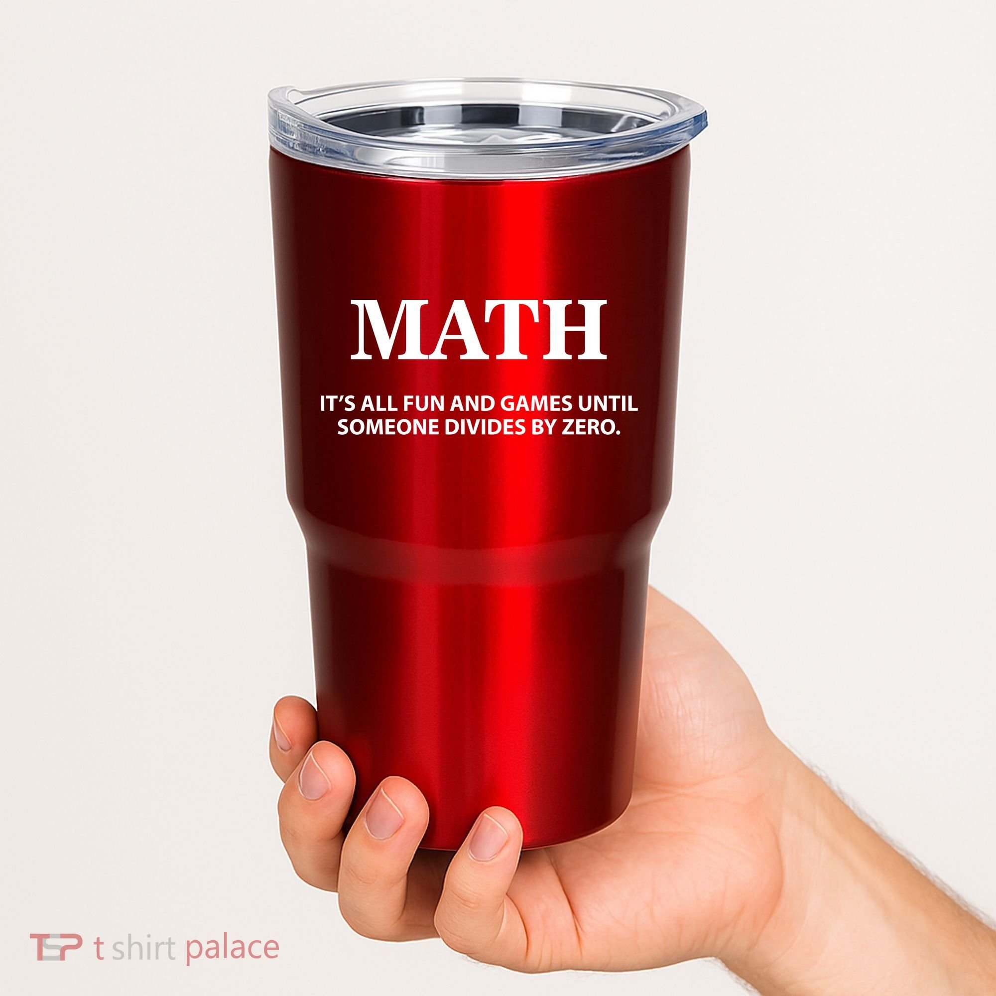 Math It's All Fun And Games Tumbler