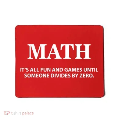 Math It's All Fun And Games Mousepad