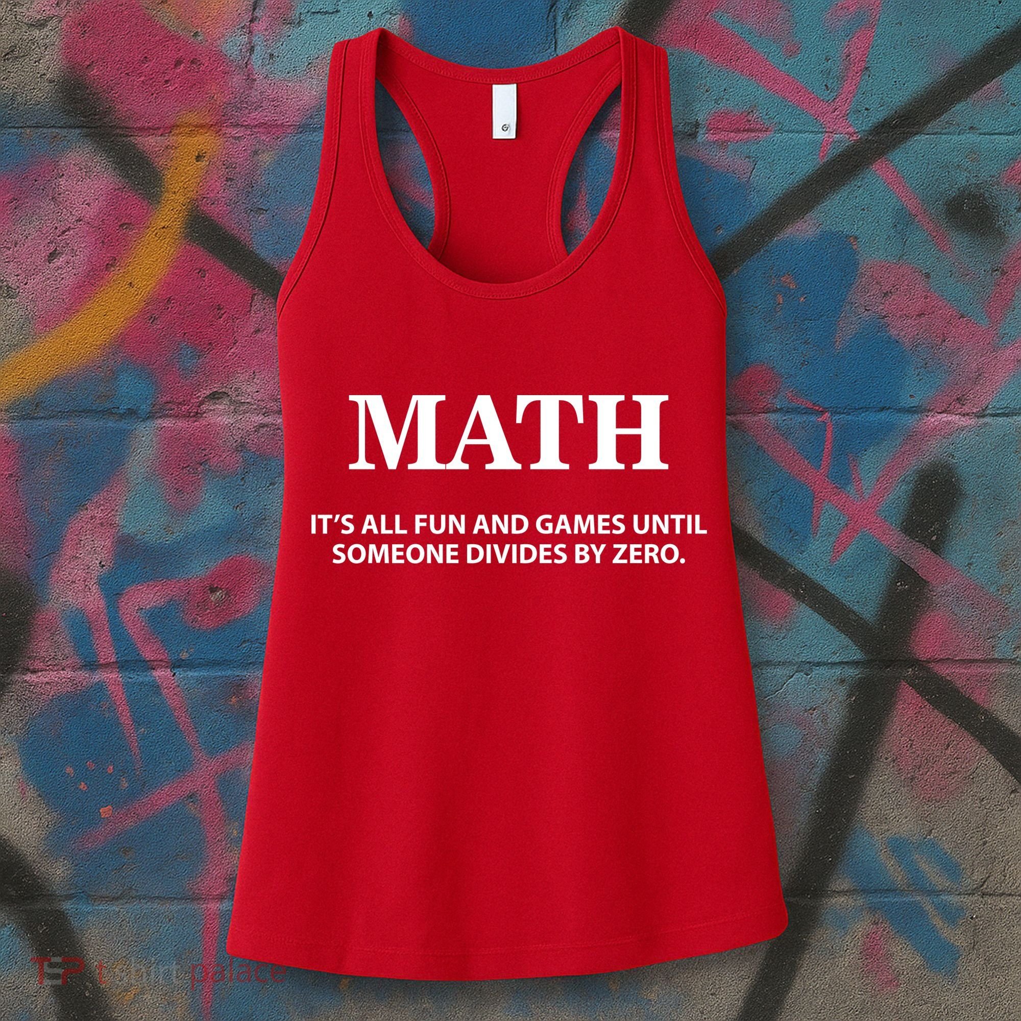 Math It's All Fun And Games Women's Tank Top