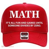 Math It's All Fun And Games Hat thumb 0