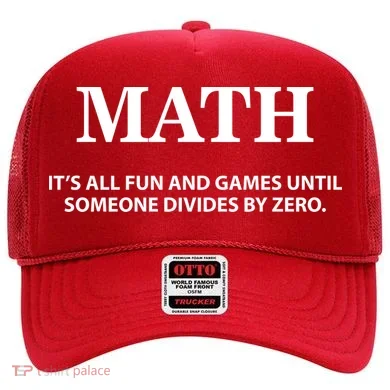 Math It's All Fun And Games Hat