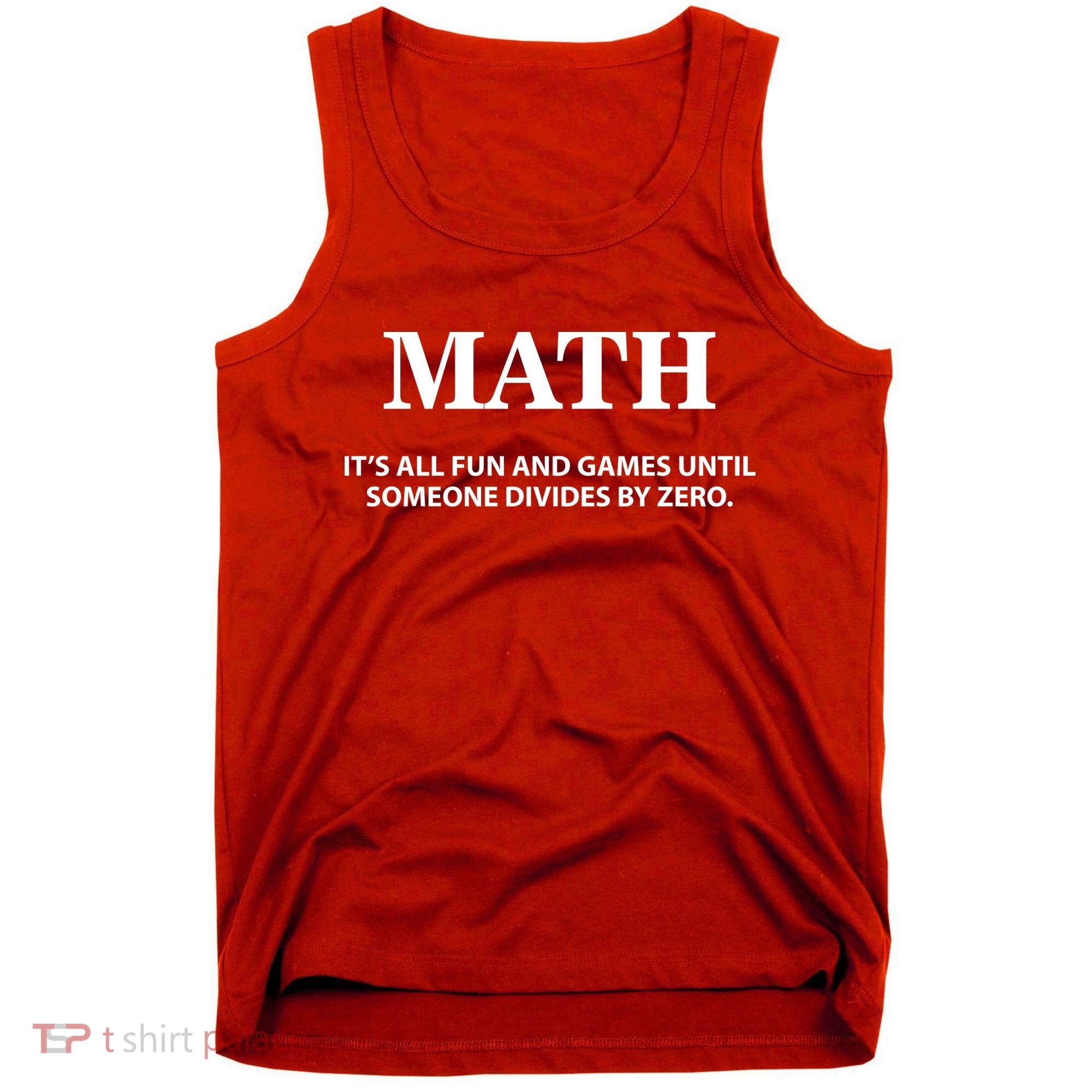 Math It's All Fun And Games Tank Top