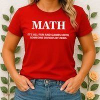 Math It's All Fun And Games Women's T-Shirt thumb 2
