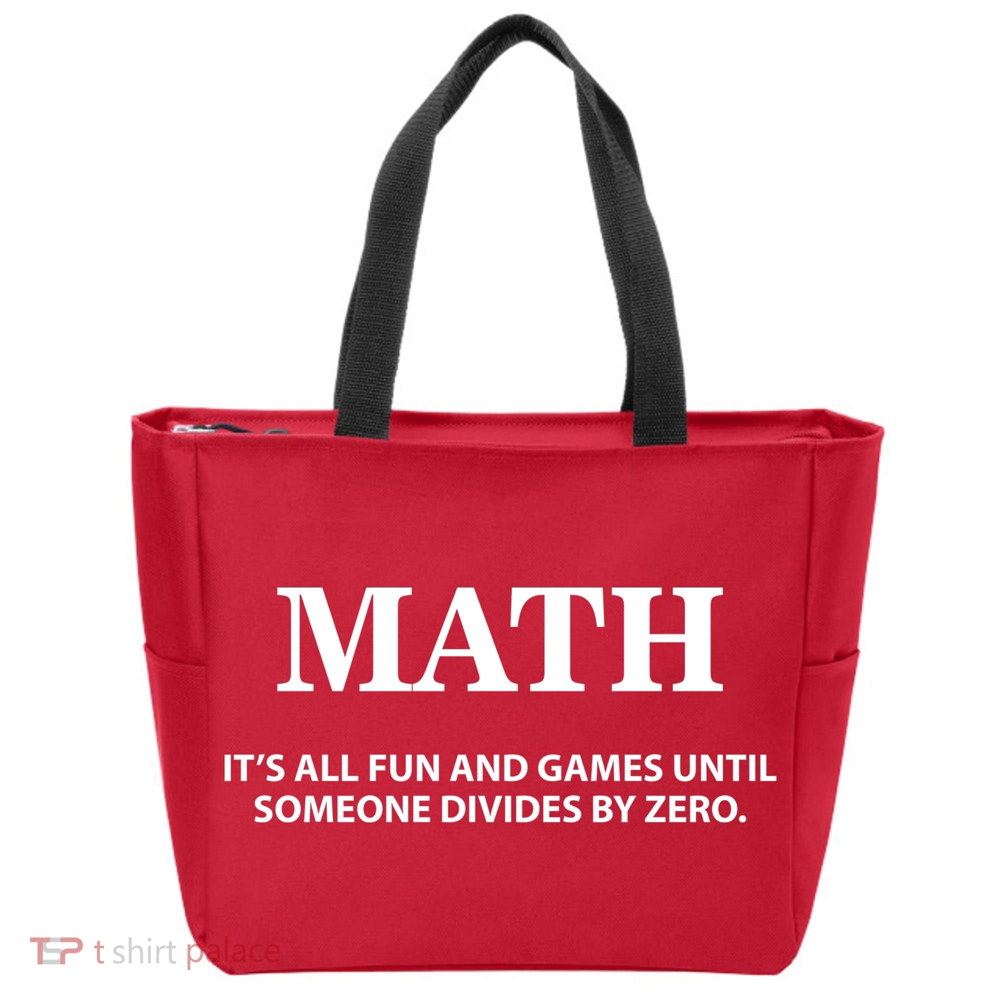 Math It's All Fun And Games Tote Bag