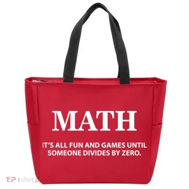 Math It's All Fun And Games Tote Bag