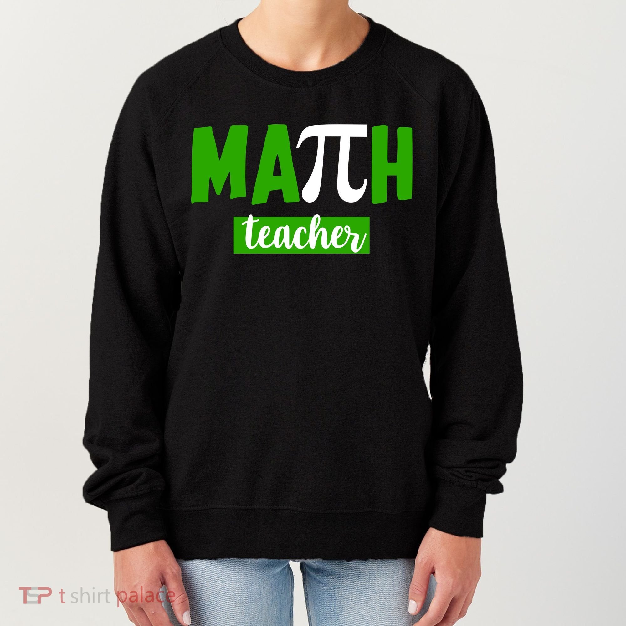 Math Teacher Pi Logo Women's Sweatshirt