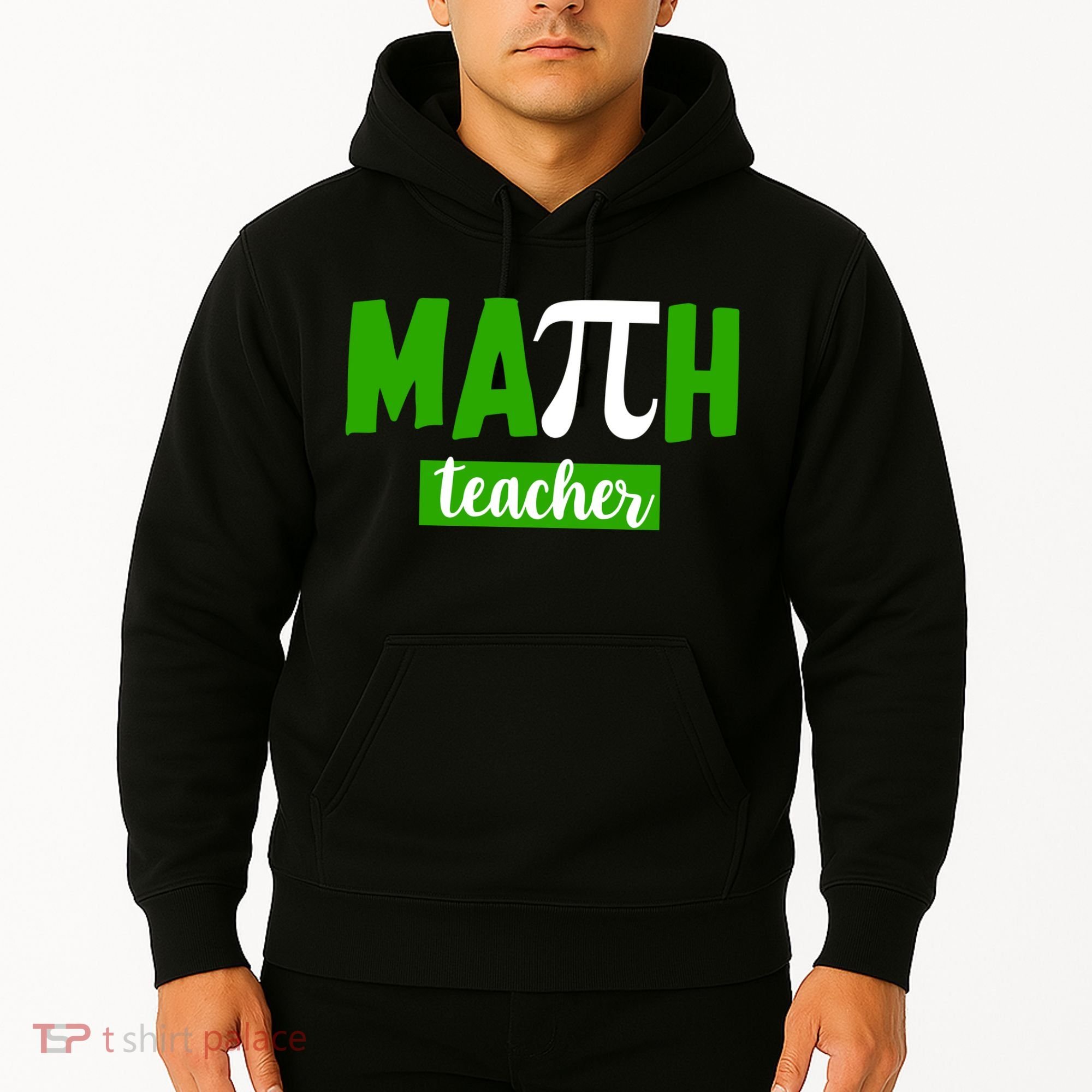 Math Teacher Pi Logo Hoodie