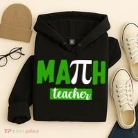 Math Teacher Pi Logo Hoodie thumb 4