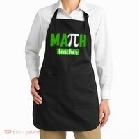 Math Teacher Pi Logo Apron thumb 2